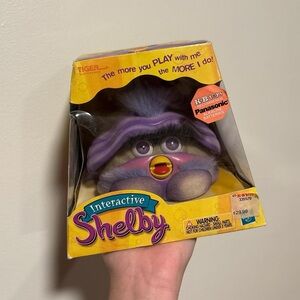 Vintage 2001 rare purple Interactive Shelby Furby kids toy